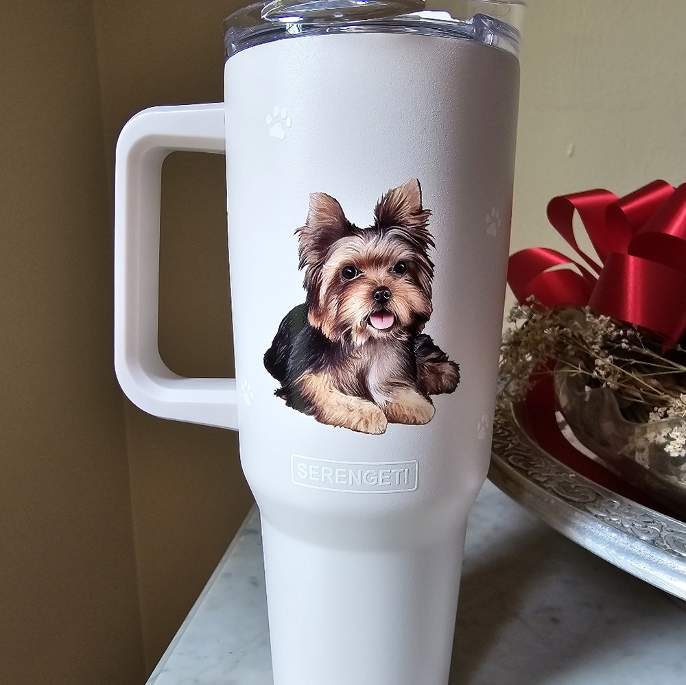 Yorkie Mug SERENGETI 40 Oz Ultimate Tumbler